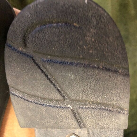 Ariat Womens Fatbaby Heritage Western Cowboy Boots 10B Suede Tan Blue Pull On - Picture 15 of 16